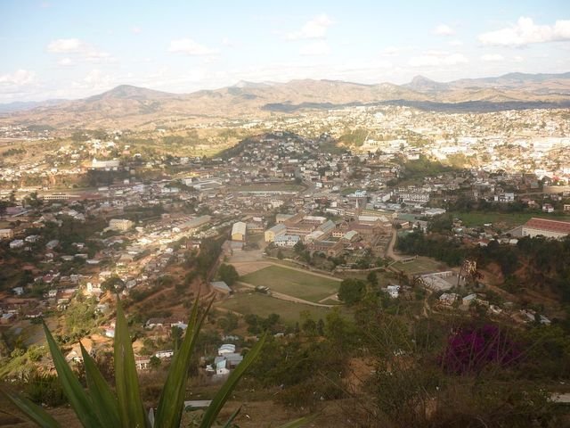Vue générale de Fianarantsoa